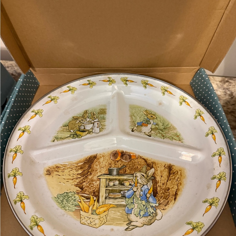 Ceramic Divided Plate